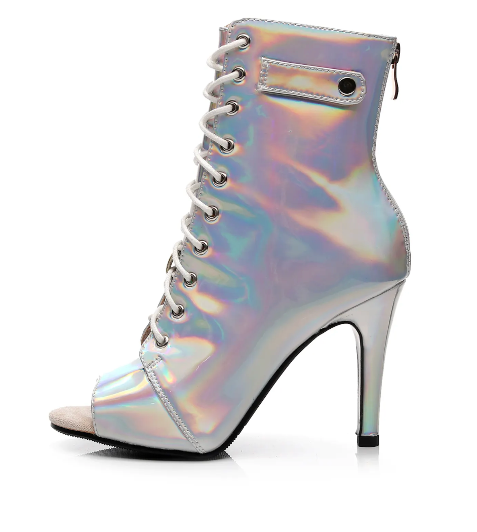 Silver Dance Heel